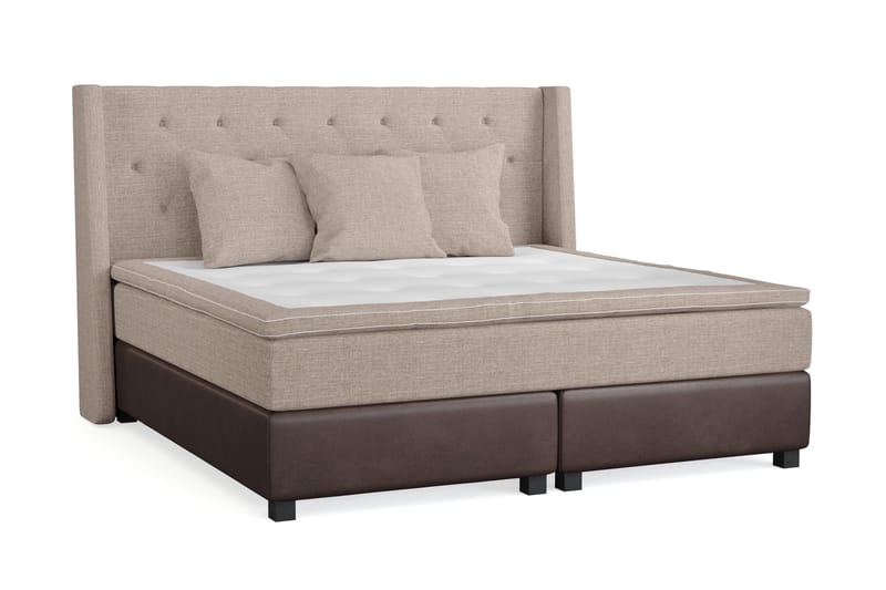 Cuba Sengegavl 210 - (+Flere valg) Beige - Møbler - Senger - Sengetilbehør - Sengegavl