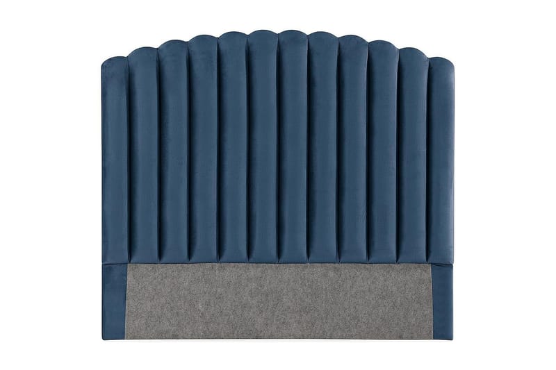Davia Sengegavl 140 cm, Mørkeblå/Fløyel