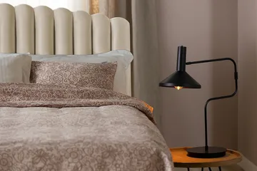 Davia Sengegavl Fløyel 140 cm - Beige / Lys - Møbler - Senger - Sengetilbehør - Sengegavl