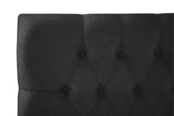 Diamant Sengegavl Lucky 120 cm - Svart|Grå - Møbler - Senger - Sengetilbehør - Sengegavl