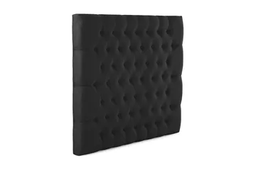 Diamant Sengegavl Lucky 120 cm - Svart/Grå - Møbler - Senger - Sengetilbehør - Sengegavl