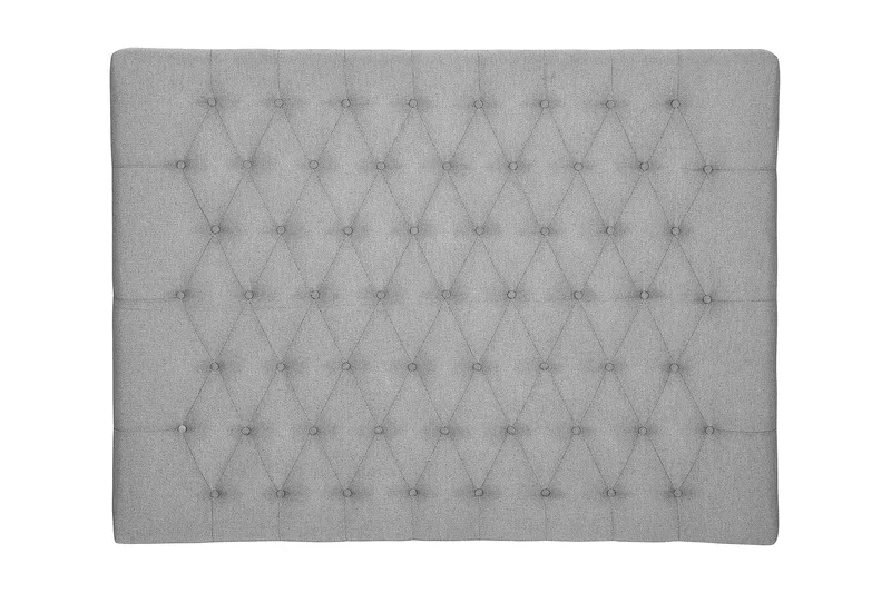 Diamant Sengegavl Lucky 160 cm, Mellangrå