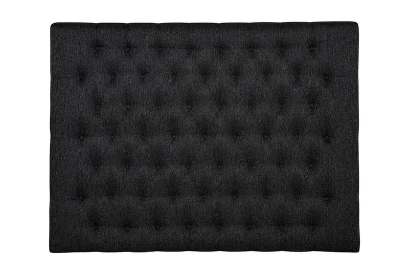 Diamant Sengegavl Lucky 160 cm, Svart|Grå