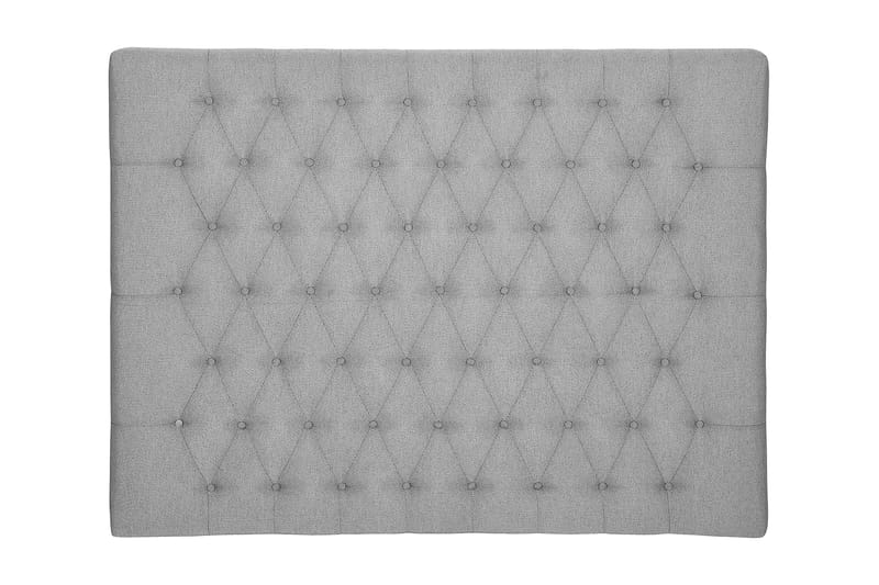 Diamant Sengegavl Lucky 180 cm, Mellangrå