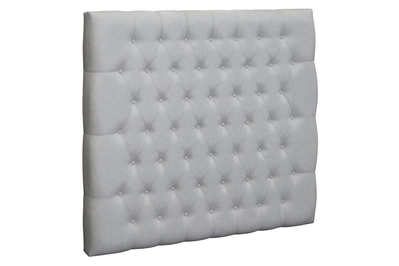 Diamond Sengegavl Meja 120x120 Lysegrå - Lysegrå - Møbler - Senger - Sengetilbehør - Sengegavl