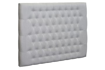 Diamond Sengegavl Meja 160 Lysegrå - Lysegrå - Møbler - Senger - Sengetilbehør - Sengegavl