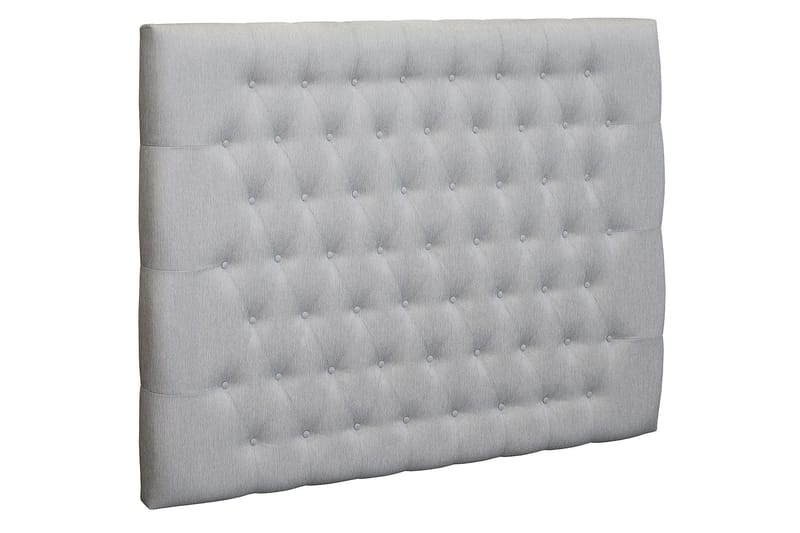 Diamond Sengegavl Meja 160 Lysegrå - Lysegrå - Møbler - Senger - Sengetilbehør - Sengegavl