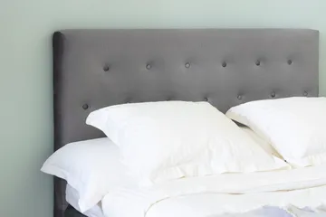 Donte Sengegavl 140 cm Button - Møbler - Senger - Sengetilbehør - Sengegavl