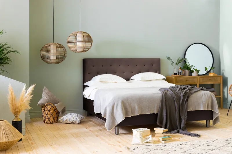 Donte Sengegavl 160 cm Button - Møbler - Senger - Sengetilbehør - Sengegavl