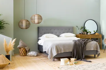 Donte Sengegavl 160 cm Button - Møbler - Senger - Sengetilbehør - Sengegavl