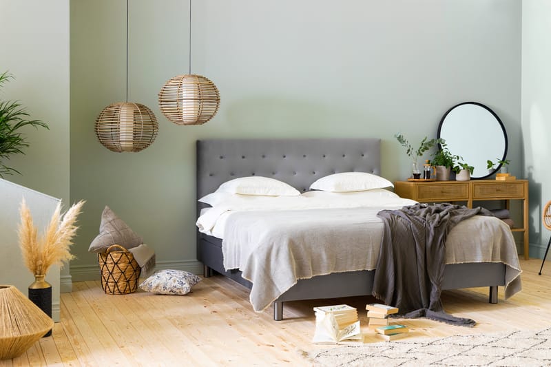 Donte Sengegavl 180 cm Button - Møbler - Senger - Sengetilbehør - Sengegavl