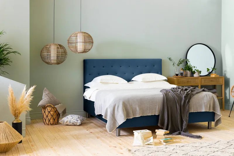 Donte Sengegavl 180 cm Button - Møbler - Senger - Sengetilbehør - Sengegavl