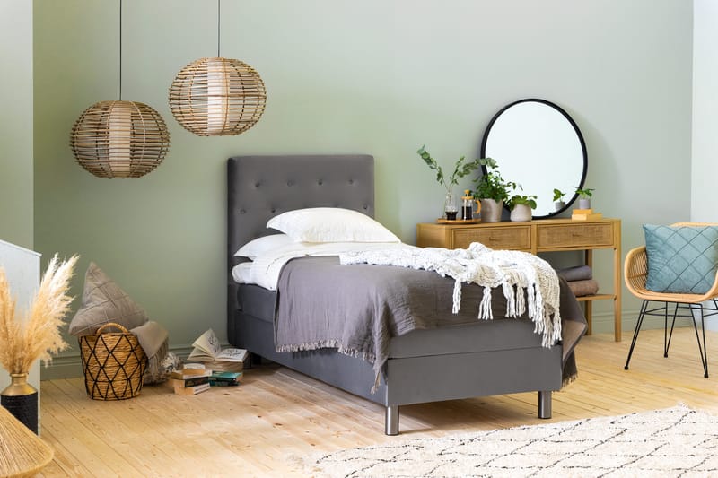 Donte Sengegavl 90 cm Button - Møbler - Senger - Sengetilbehør - Sengegavl