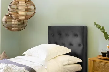 Donte Sengegavl 90 cm Button - Møbler - Senger - Sengetilbehør - Sengegavl