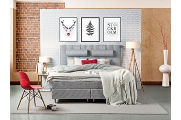 Drömsk Sengegavl 180 cm - Lysegrå - Møbler - Senger - Sengetilbehør - Sengegavl