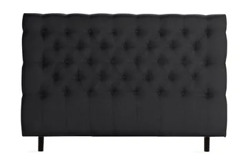 Dypheftet gavl Nayaka 180 - Svart - Møbler - Senger - Sengetilbehør - Sengegavl