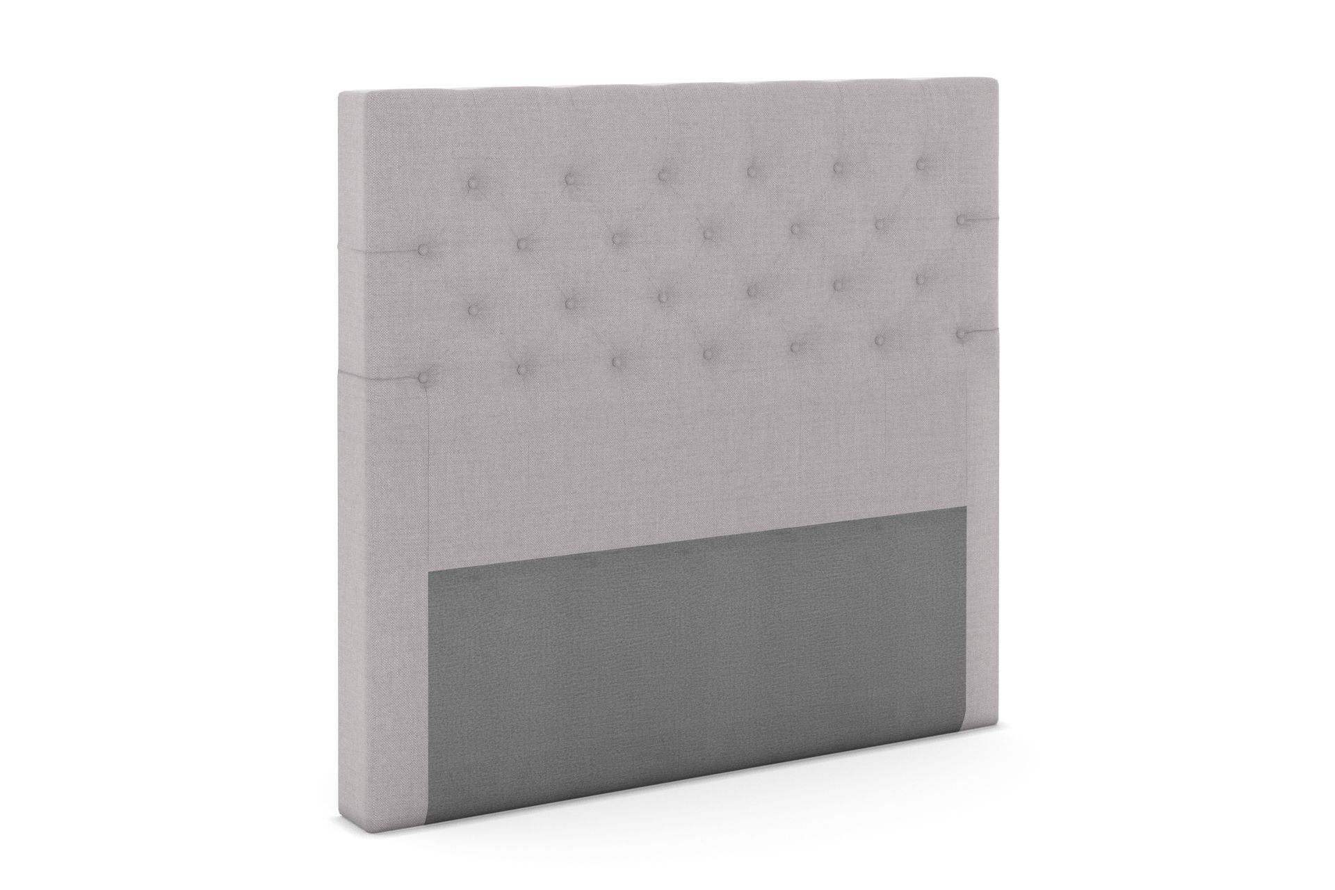 Dypstiftet Sengegavl Choice 140 cm - Lysegrå - Møbler - Senger - Sengetilbehør - Sengegavl