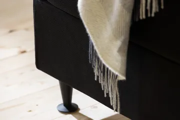 Ella Sengegavl 120cm - Svart - Møbler - Senger - Sengetilbehør - Sengegavl