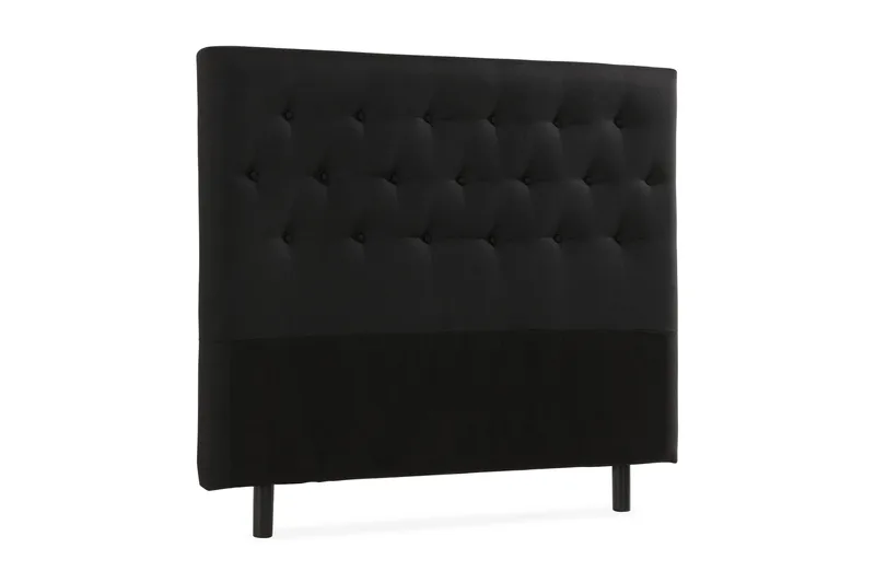 Ella Sengegavl 120cm - Svart - Møbler - Senger - Sengetilbehør - Sengegavl