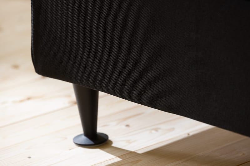 Ella Sengegavl 180cm - Svart - Møbler - Senger - Sengetilbehør - Sengegavl