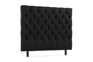 Ella Sengegavl Dypheftet 120cm - Svart - Møbler - Senger - Sengetilbehør - Sengegavl