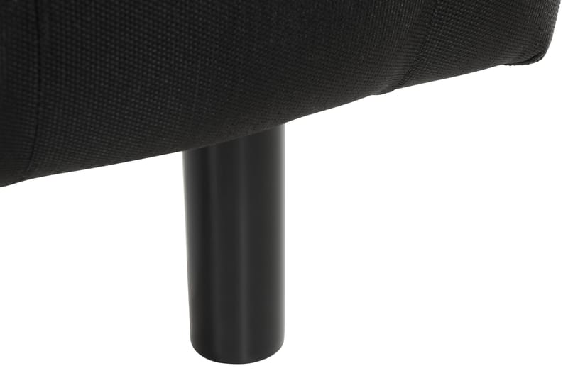 Ella Sengegavl Dypheftet 140cm - Svart - Møbler - Senger - Sengetilbehør - Sengegavl