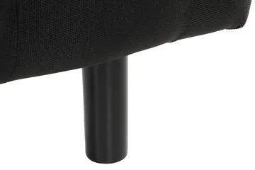 Ella Sengegavl Dypheftet 140cm - Svart - Møbler - Senger - Sengetilbehør - Sengegavl