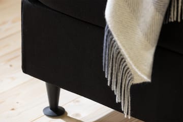 Ella Sengegavl Dypheftet 140cm - Svart - Møbler - Senger - Sengetilbehør - Sengegavl