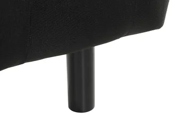 Ella Sengegavl Dypheftet 160cm - Svart - Møbler - Senger - Sengetilbehør - Sengegavl