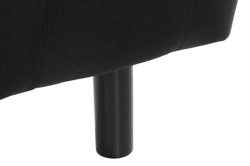 Ella Sengegavl Dypheftet 160cm - Svart - Møbler - Senger - Sengetilbehør - Sengegavl