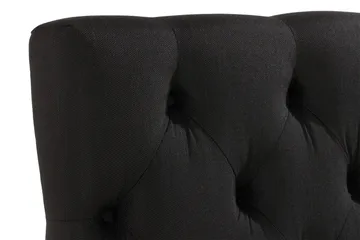 Ella Sengegavl Dypheftet 160cm - Svart - Møbler - Senger - Sengetilbehør - Sengegavl