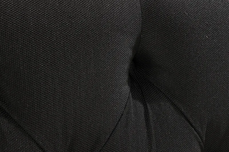 Ella Sengegavl Dypheftet 180cm - Svart - Møbler - Senger - Sengetilbehør - Sengegavl