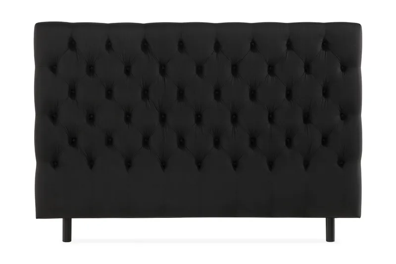 Ella Sengegavl Dypheftet 180cm, Svart