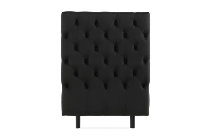 Ella Sengegavl Dypheftet 90cm, Svart