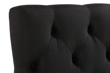 Ella Sengegavl Dypheftet 90cm - Svart - Møbler - Senger - Sengetilbehør - Sengegavl