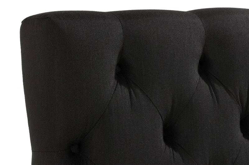 Ella Sengegavl Dypheftet 90cm - Svart - Møbler - Senger - Sengetilbehør - Sengegavl