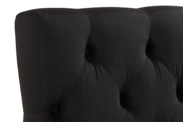 Ella Sengegavl Dypheftet 90cm - Svart - Møbler - Senger - Sengetilbehør - Sengegavl