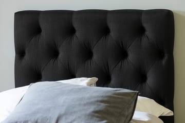 Ella Sengegavl Dypheftet 90cm - Svart - Møbler - Senger - Sengetilbehør - Sengegavl