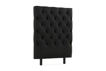 Ella Sengegavl Dypheftet 90cm - Svart - Møbler - Senger - Sengetilbehør - Sengegavl