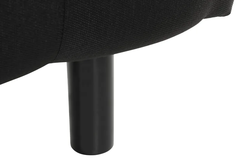 Ella Sengegavl Dypheftet 90cm - Svart - Møbler - Senger - Sengetilbehør - Sengegavl