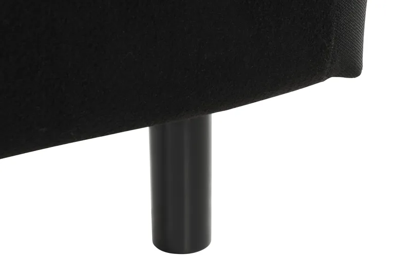 Ella Sengegavl med Knapper 90cm - Svart - Møbler - Senger - Sengetilbehør - Sengegavl