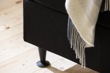 Ella Sengegavl Rutete 120cm - Svart - Møbler - Senger - Sengetilbehør - Sengegavl