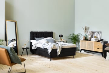 Ella Sengegavl Rutete 120cm - Svart - Møbler - Senger - Sengetilbehør - Sengegavl