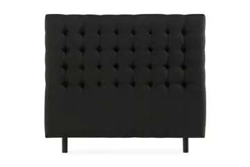 Ella Sengegavl Rutete 120cm - Svart - Møbler - Senger - Sengetilbehør - Sengegavl