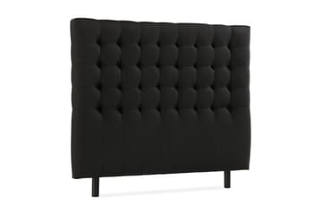 Ella Sengegavl Rutete 120cm - Svart - Møbler - Senger - Sengetilbehør - Sengegavl