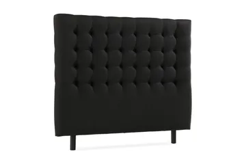 Ella Sengegavl Rutete 140cm - Svart - Møbler - Senger - Sengetilbehør - Sengegavl