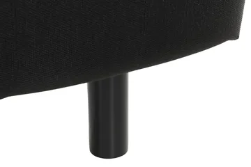 Ella Sengegavl Rutete 140cm - Svart - Møbler - Senger - Sengetilbehør - Sengegavl