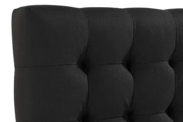 Ella Sengegavl Rutete 140cm - Svart - Møbler - Senger - Sengetilbehør - Sengegavl