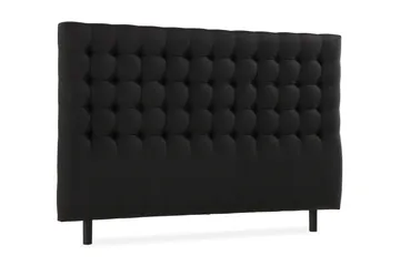 Ella Sengegavl Rutete 160cm - Svart - Møbler - Senger - Sengetilbehør - Sengegavl