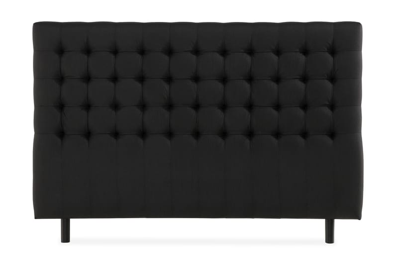 Ella Sengegavl Rutete 180cm, Svart